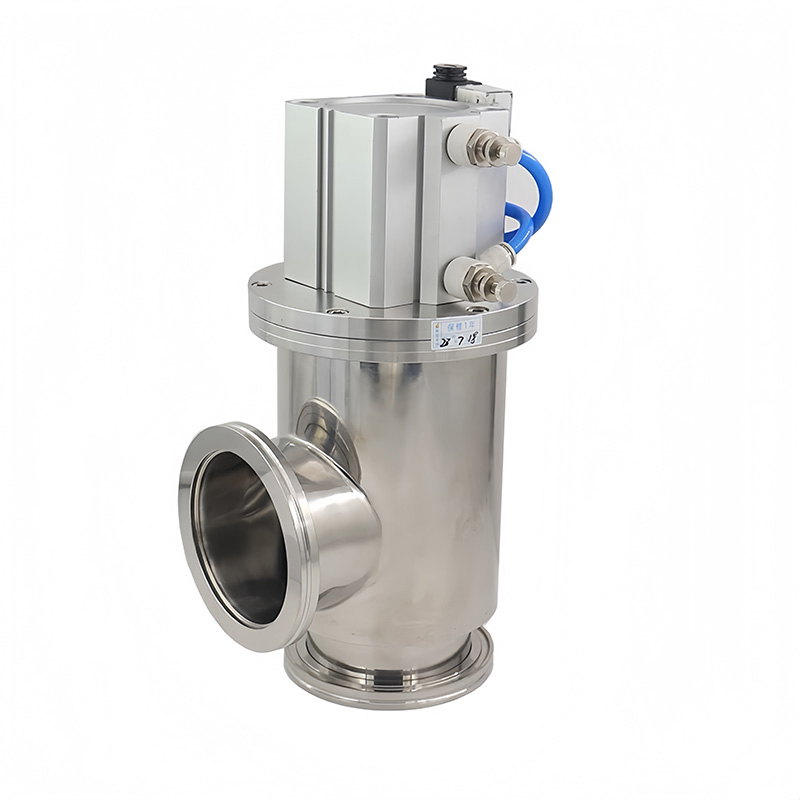 Pneumatic L Type ISO Angle Valves with Bellow